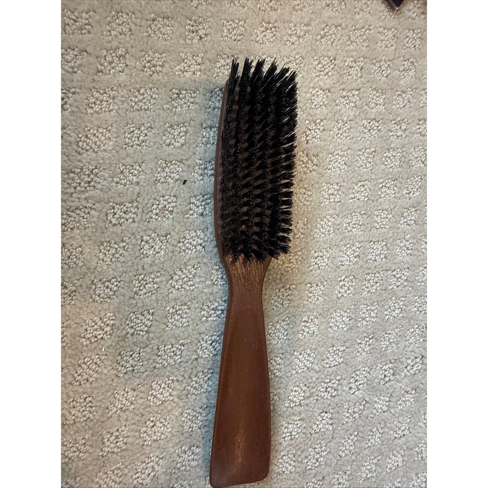 Vintage Avon‎ Clothes Valet  brush wood grain w/ shoehorn
